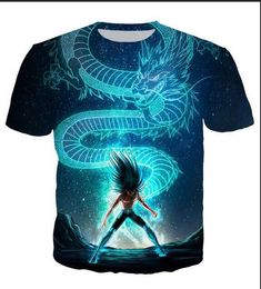 New Fashion Mens/Womans Dragon T-Shirt Summer Style Funny Unisex 3D Print Casual T Shirt Tops Plus Size AA0137