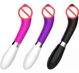 G-Spot Dildo AV Vibrator For Women 10 Speed Clitoris Magic Wand Vagina Massager Sex Toys For D