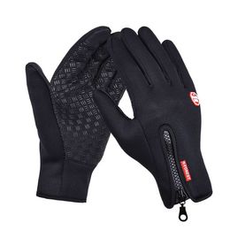 ARBOT Bicycle Gloves Winter Warm Windproof Full Finger Cycling Glove Bike Tocuh Screen Thermal Long Gloves for Men Woman