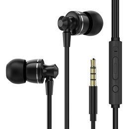 New PTM Noise Cancelling Headphones HD HiFi Earphones Subwoofer Stereo Headphones Universal Headphones