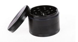 55mm*48mm Crusher Grinders aluminium Alloy Tobacco herbal Grinder 4 Layer Cigar herb Spice Crusher Machine E cigaratee 100