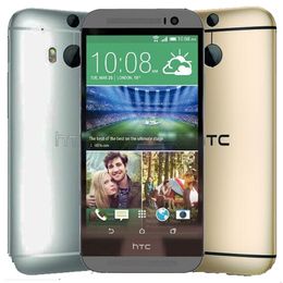 -Восстановленное Оригинальный HTC One M8 EU US 5,0 дюймовый Quad Core 2GB RAM 16 / 32GB ROM WIFI GPS Android 4G LTE разблокирована Смарт сотовый телефон бесплатно DHL 5шт