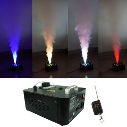 Sharelife 1000W DMX Remote RGB LED Colour Air Column White Smoke Fog Machine for DJ Party Show Club KTV Stage Lighting Effect