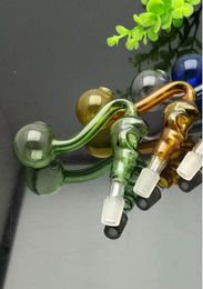 new 14mm male Colour Skull S Pot Wholesale Glass Hookah, Glass Water Pipe Fittings, Smoking