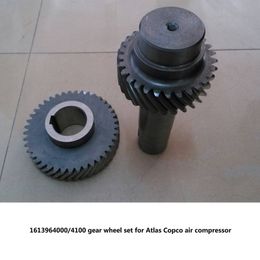 Genuine gear wheel set driven gear shaft 1613964000/4100 for AC GA37-75 screw air compressor parts