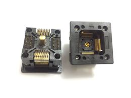 Enplas IC Test Socket OTQ-64SG-0.5-001 LQFP64P 0.5mm Pitch 10x10mm with ground pin Burn in socket