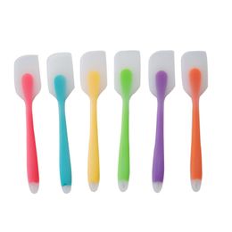 Silicone Cake Spatula Tool Cooking Baking Scraper Batter Spatulas Non-stick Rubber Heat Resistant Safe Biscuits Tools Dough Scrape BC BH0582