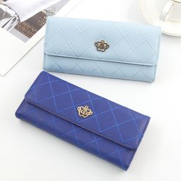 Womens Leather Wallet Card Holder 2020 New Design U+U Cellphone Clutch Ladies Purse with Card Slots