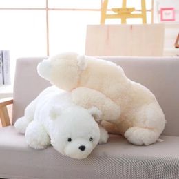 Shop Stuffed Polar Bear Toys UK Newborn Baby Pillow Polar Bear Animal