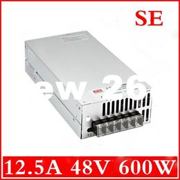 Freeshipping (SE-600-48) 110VAC(220VAC) to 48v DC 600W Switched-mode power supply 12.5A 48V 600W led switching power supply