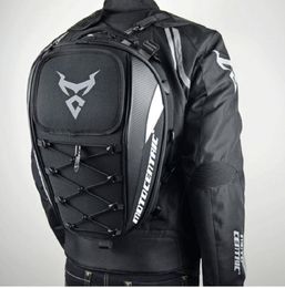 New Waterproof Motorcycle Tail Bag Multi-functional Durable Rear Motorcycle Seat Bag High Capacity Motorcycle Rider Backpack201t