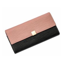 Designer-Luxury Lady Wallet Mens Wallet 4 Colors Fashion Designer Purses Genuine Leather Cluth Bag Designer Wallet