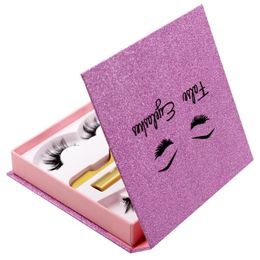 2 Pairs 3D False Set Eyeliner Tweezers Magnetic Fake Eyelashes 8 Styles Reusable eyelash No Glue Neede