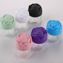 New rose flower shape 20g facial mask bottle cream box sub-bottle