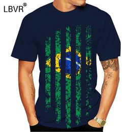 2022 moda della camicia brasiliana Brasile T-shirt manica corta s magliette divertenti Stampa modo punk Tops
