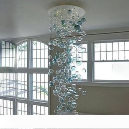 Modern Bubble Crystal Chandeliers Lighting G4 Led Bulb Light Meteor Rain Drop Ceiling Pendant Lights Meteoric Shower Stair Light 110V 220V Dining Room Modern Bubble Crystal Chandeliers Lighting G4 Led Bulb Light Meteor Rain Drop Ceiling Pendant Lights Meteoric Shower Stair Light 110V 220V Dining Room