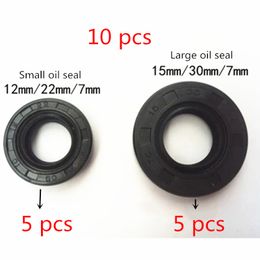 10 pcs crankshaft oil seal for Chinese 1E40F-5 40F-5 40-5 CG430 CG520 engine Brush cutter trimmer