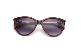 Classic Pearl Red Women Sunglasses Female Vintage Luxury Plastic Brand Designer Cat Eye Sun Glasses UV400 Fashion 9290