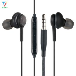 new S8 Headset Genuine Black In-Ear Headphones EO-IG955BSEGWW Earphones Handsfree For Samsung Galaxy S8 & S8 Plus OEM Earbuds