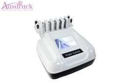 Eu Tax Free Pro Laser Slimming Liposuction Lipolaser 10 Pads Lipo Lasers LLLT Diode Cellulite Removal Fat Loss Home Salon Use Machine