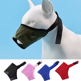 Adjustable Dog Muzzle Walk dog Prevent Biting Snapping Safe Dogs Muzzle Pet Supplies Dog Mask Anti Bark Bite Muzzle drop ship