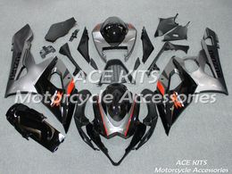 3 free gifts New Suzuki GSXR1000 GSXR 1000 K5 2005 2006 05 06 ABS Motorcycle Fairing Kit Black and Red style v01