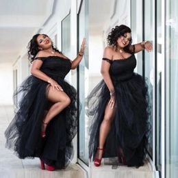 womens black tulle dress