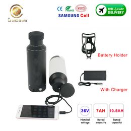 36V 7AH 10.5AH Mini Bottle Kettle Batteries 36v Samsung 35E 18650 Cell for 500W 250W Bafang TSDZ BBS01 City Motor