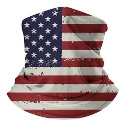 미국 마스크 스카프 목도리 양산 디자이너 보호의 미국 주식 국기 목 일 페이스 야외 승마 안티 보호 스카프 마스크 마스크 마스크 마스크