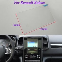 Internal Accessories For Renault Koleos GPS Navigation Screen Glass HD Clear Protective Film 8.7 inch