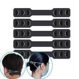 Face Mask Band Extenders Mask Elastic Strap Adjuster Protect Your Ear Break Away Pain Mask Belt Hook Adjustable Ear Strap Extension EEA1781
