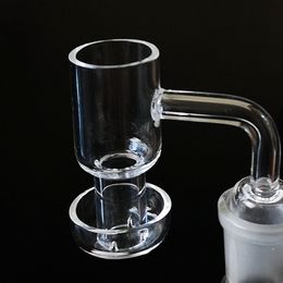 Unique Terp Vacuum Quartz Banger 14mm 18mm Dab Tool Glass Bong Accessories Dab Rigs 90 Degree For Dab Bong