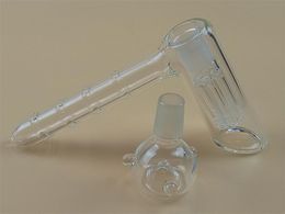 Hand Glass Water Bongs Seven Type Hookahs 4 Arm Tree Perc Dab Rigs 14 Joint