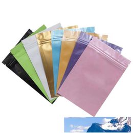 Aluminium Foil packet Multi size self-seal packing for Data lines medcines tea bags Electronics 0.08mm transparence envelope packaging