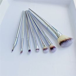 Live Beauty Makeup Brushes 7Pcs Set(227 203 216 217 218 220 221) Synthetic Angled Powder Eyeshadow Concealer Brow Cosmetics Tool