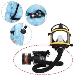 -Elektrischer Strömung geliefert Luft-Fed-Pumpen-Set-Luftpumpe + Kanisterfilter + Ladegerät für die volle Gesichtsmaske