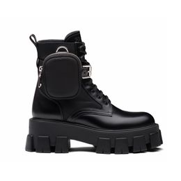 2020 Herren Designer-Stiefel Explorer Oblique Ankle Boot Damen Martin Boots Kalbsleder Leanther Boot Plattform Gummisohle Beat Qualität 35-45