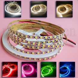 5V 5mm Width 2835 LED Strip Light Flexible String Tape Ribbon Narrow PCB 120LEDs/m IP20 Non Waterproof indoor for TV Car bar Lighting