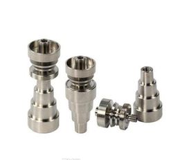 Universal DOMELESS 10MM 14MM 18MM TITANIUM NAIL Male Female Ti Nails For all oil rigs glass water bongs free shipping