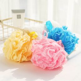 18CM Stylish Lace Bathroom Accessories Body Exfoliating Tools Bath Ball Shower Balls Multicolour Bath Towel Scrubber