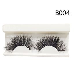 25mm Real Mink lashes Strip Eyelashes Fluffy False Eye Lash Handmade Dramatic Curly Lashes 3D Mink eyelash 7 styles