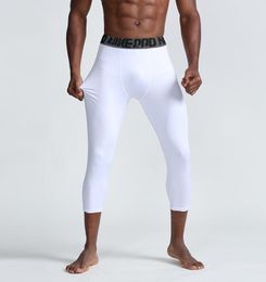 Nuovi leggings sportivi da palestra da uomo ad asciugatura rapida PRO traspiranti sport da corsa all'aperto pantaloni fitness pantaloni da basket da uomo taglia S-XXL
