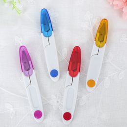 Cutter Scissor Cross-stitch Sewing Mini Tool Embroidery Home Clipper Snip Tailor Thread Household Transparent Cover