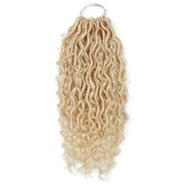 Goddess Locs hair Crochet Hair Extensions Synthetic Twist Braids Hair Locks Crochet Braids for Women 24 Strands 18inch Beauty fashion