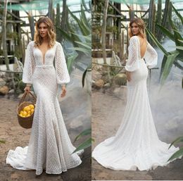 Wedding Dresses Long Sleeves Beach Bridal Gowns Wedding Gowns Lace Appliques Simple Cheap petites Plus Size Custom Made