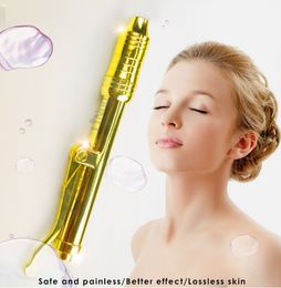 Eu tax free New High Pressure Lip 24K Glod No Needle Free HA Injector Pen for Lifting Lip Anti Wrinkle CE with package