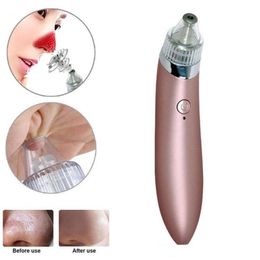 Electric Vacuum Suction Blackhead Removal Facial Pore Cleaner Skin Peeling Machine Face Care