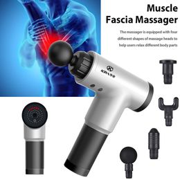 FAST SHIPPING Tissue Massage Gun Muscle Massager Muscle Pain Relief After Training Exercising Relax Tool Massager Gun Pain Relief