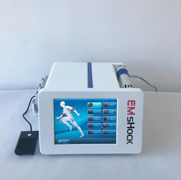 Shock Wave Physiotherapy Euqipment 5 Transmitters Shockwave Therapy Pain Relief Machine EMS For Fat Loss Skin Tighten