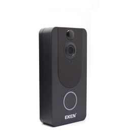 EKEN V7 HD 1080P Smart WiFi Video Doorbell Camera Visual Intercom With Chime Night vision IP Door Bell Wireless Security